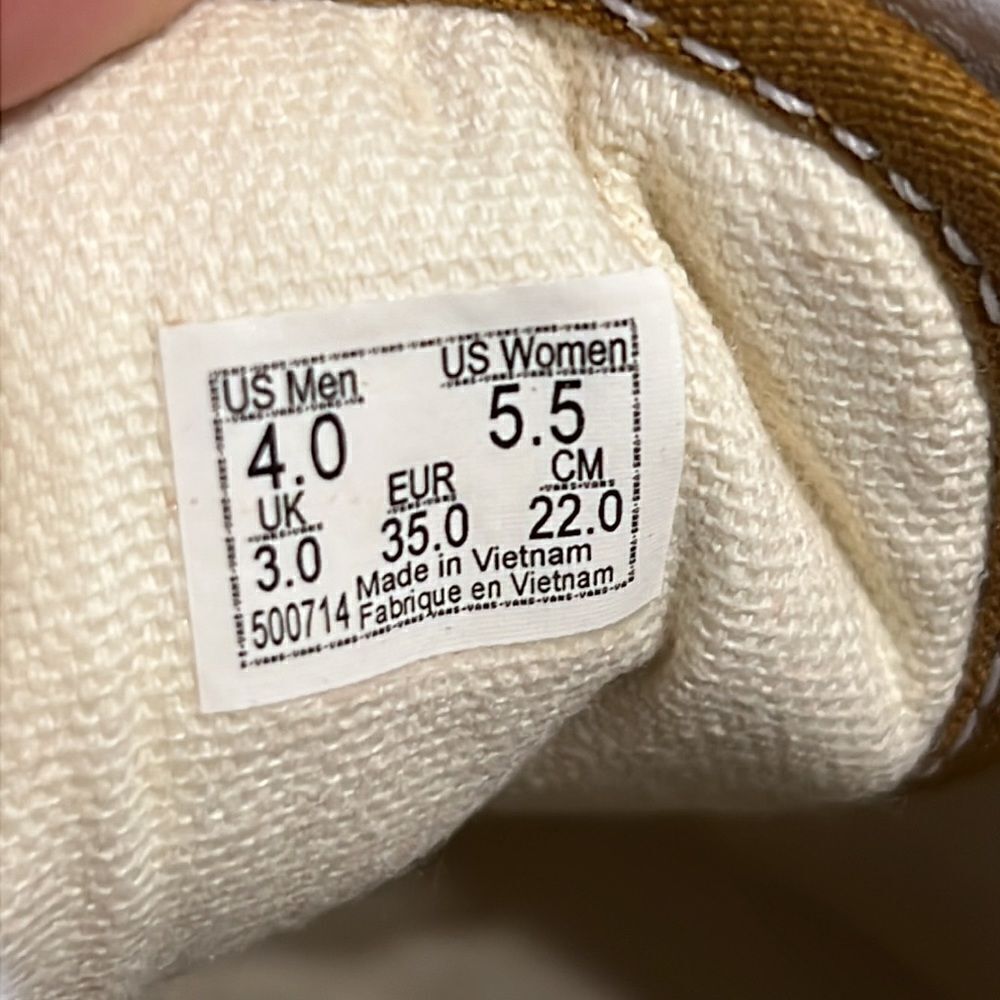 Vans Sneakers Women's 5.5 Yellow - Picture 10 of 11